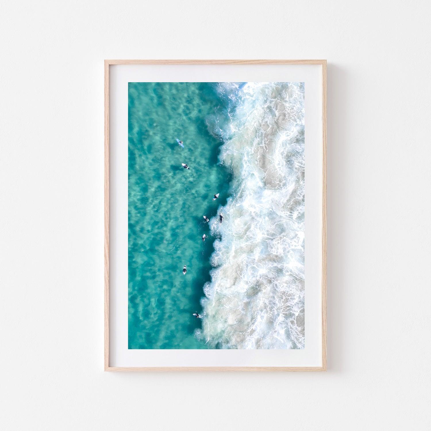 Into The Blue Art Print - Through Our Lens