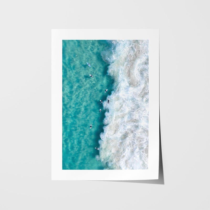 Into The Blue Art Print - Through Our Lens