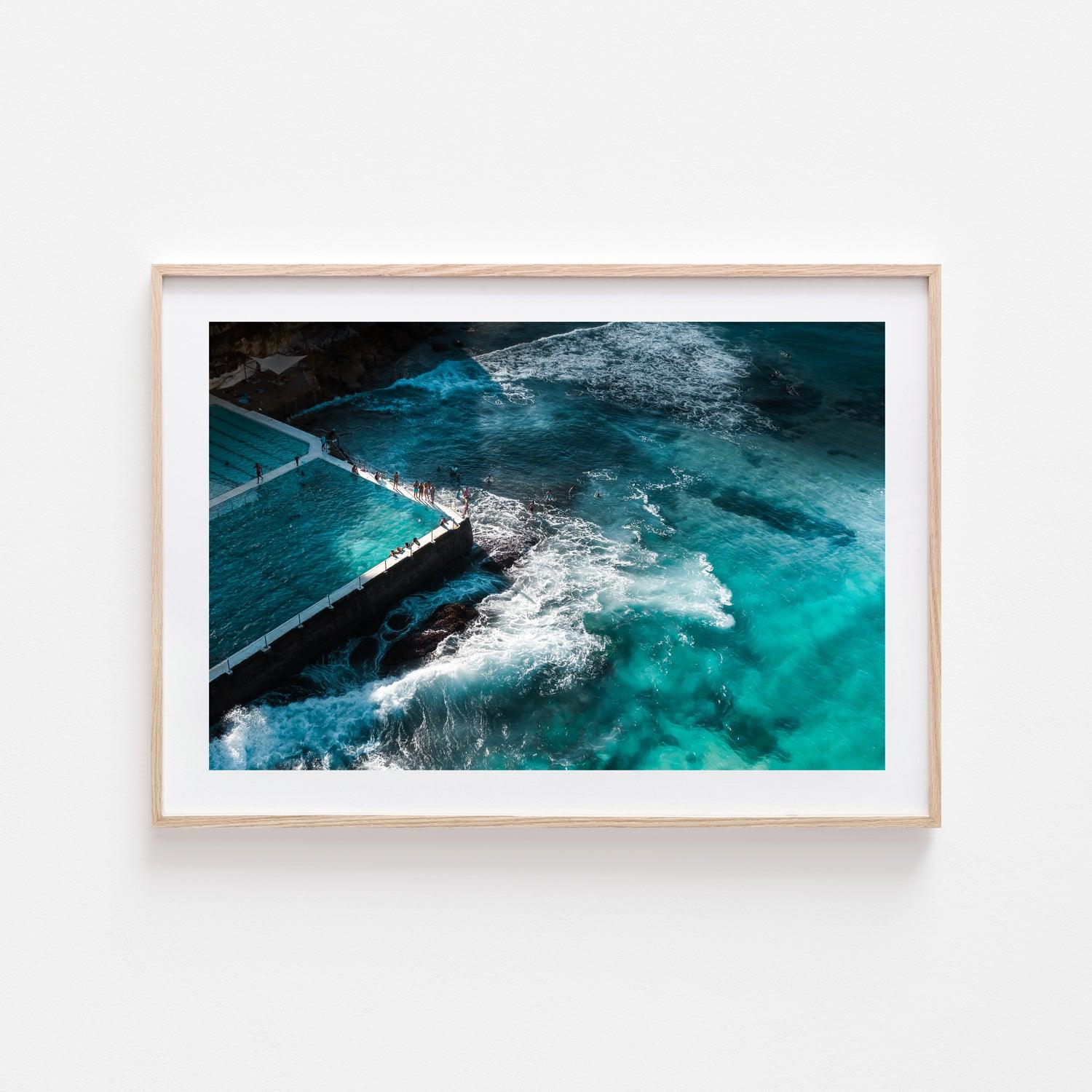 Last Light on Icebergs Art Print - Through Our Lens