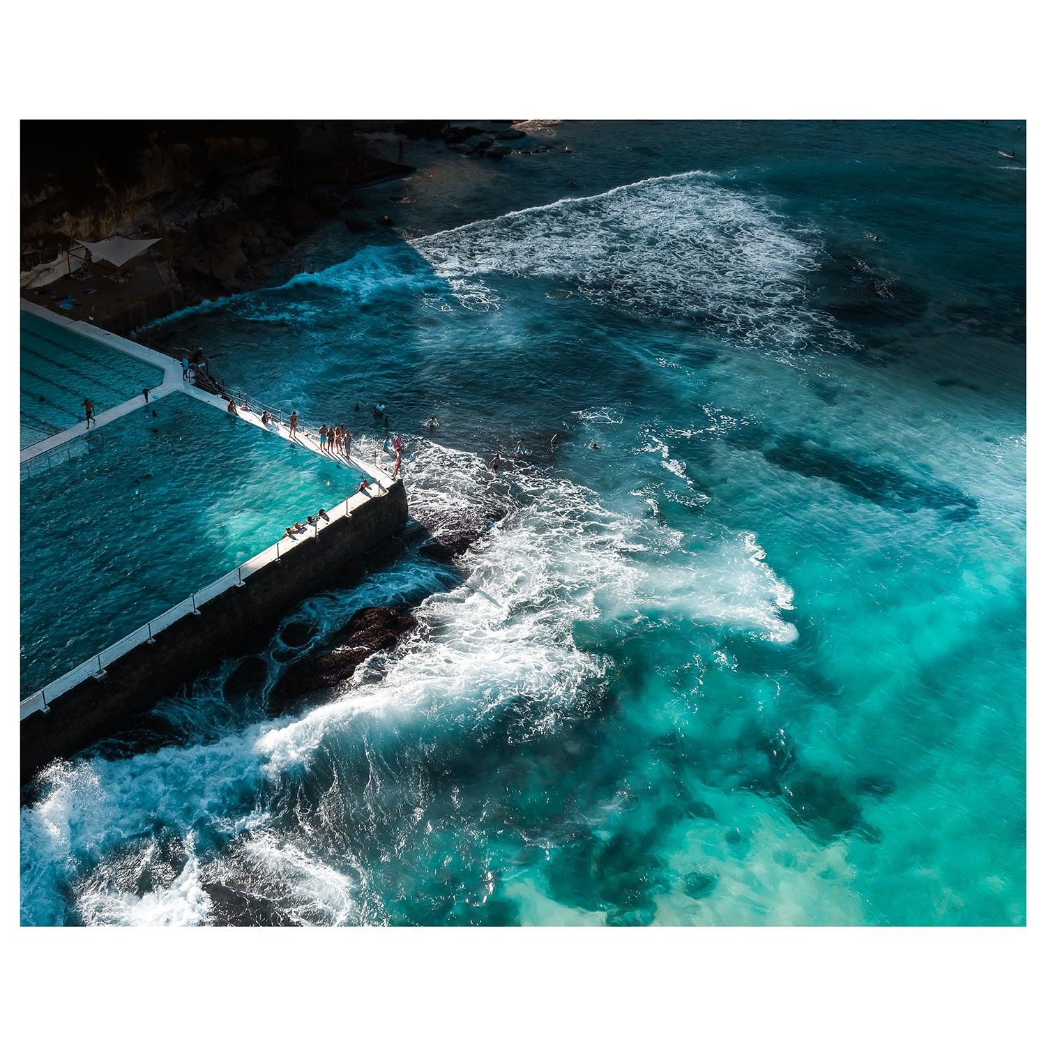 Last Light on Icebergs Art Print - Through Our Lens