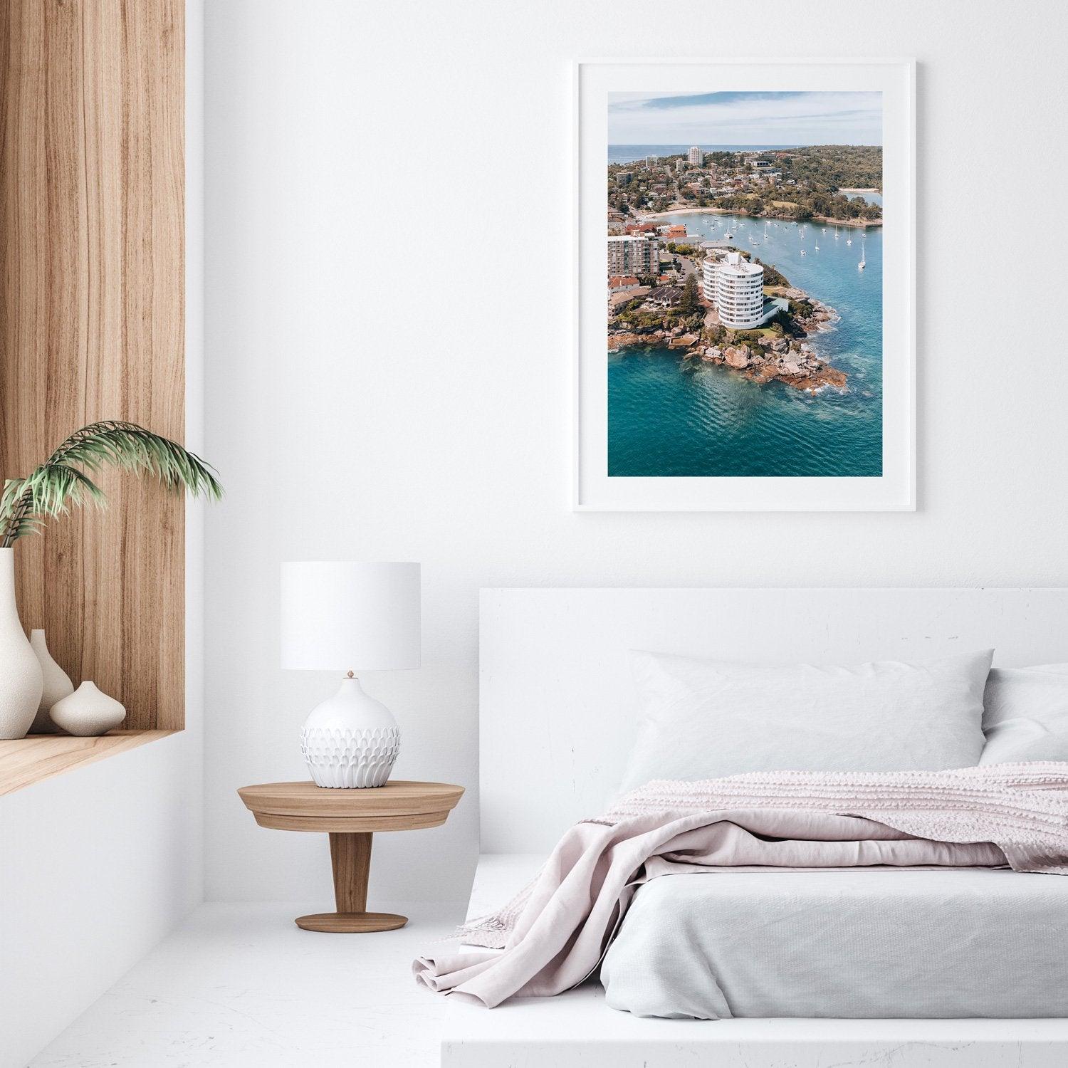 Little Manly Art Print-Print-Small-White Frame-Portrait-Through Our Lens