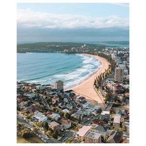 Manly From Above Art Print-Print-Through Our Lens-Through Our Lens