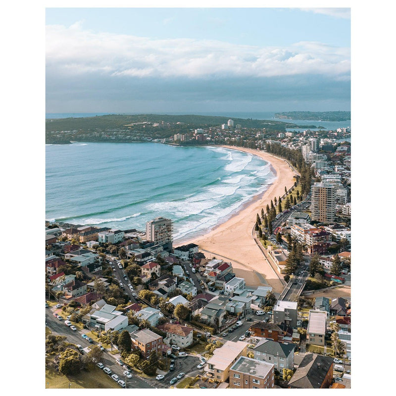Manly From Above Art Print-Print-Through Our Lens-Through Our Lens
