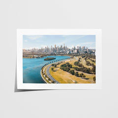 Melbourne CBD Skyline Art Print - Through Our Lens