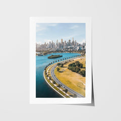 Melbourne CBD Skyline Art Print - Through Our Lens