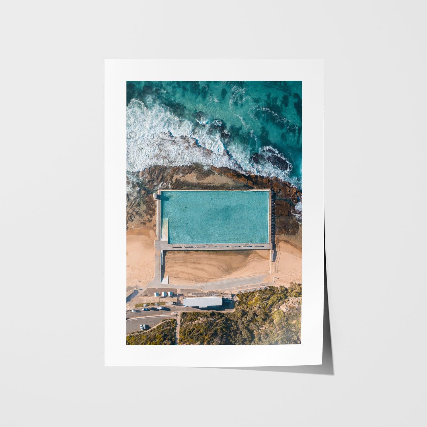 Merewether Baths Art Print - Through Our Lens