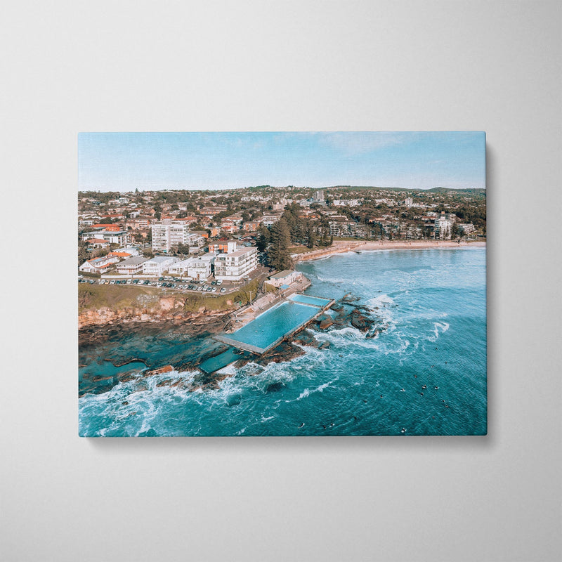 Morning at Dee Why Art Print-Print-Through Our Lens-Stretched Canvas-Small-Through Our Lens
