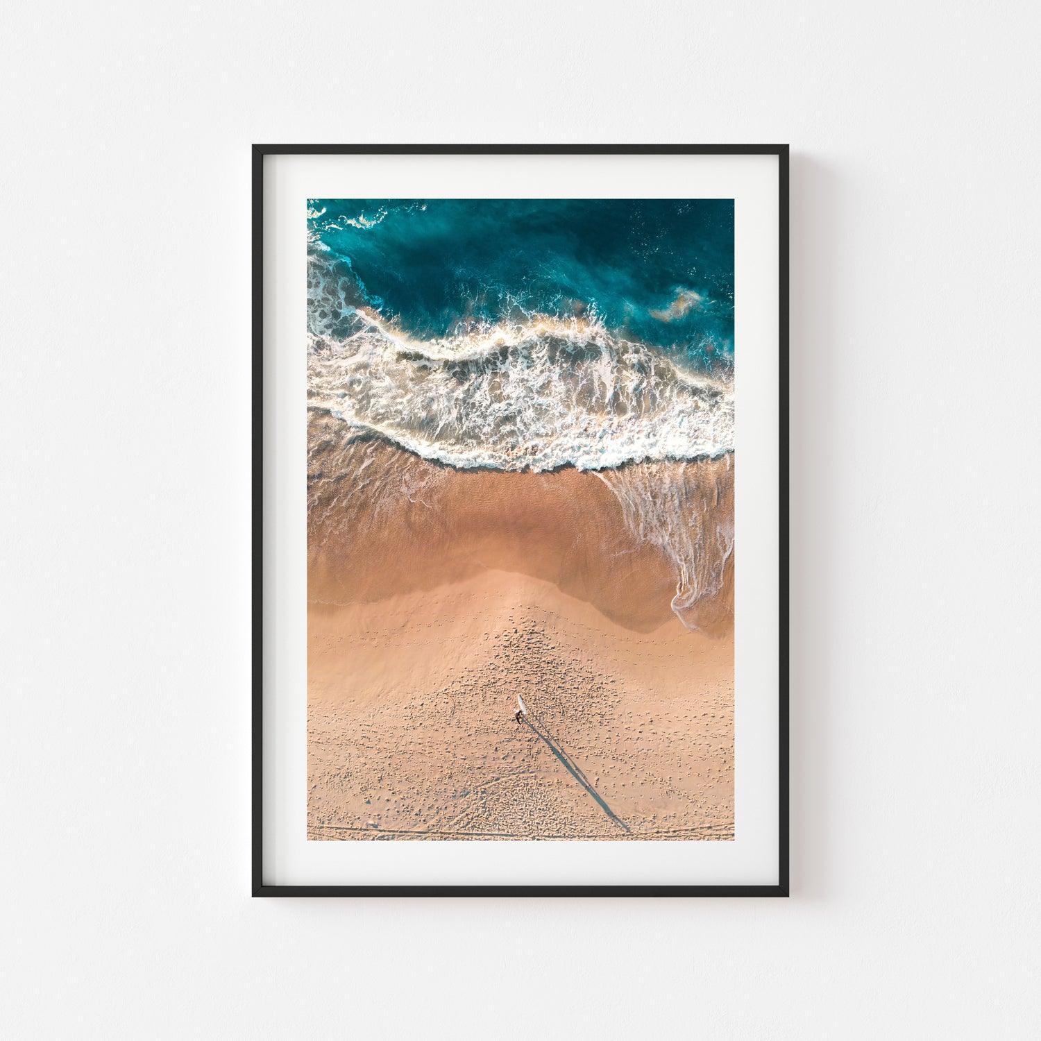 Morning Waves Art Print-Print-Through Our Lens-Black Frame-Small-Through Our Lens