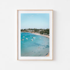 Mount Martha South Beach Art Print-Print-Through Our Lens-Oak Frame-Small-Through Our Lens