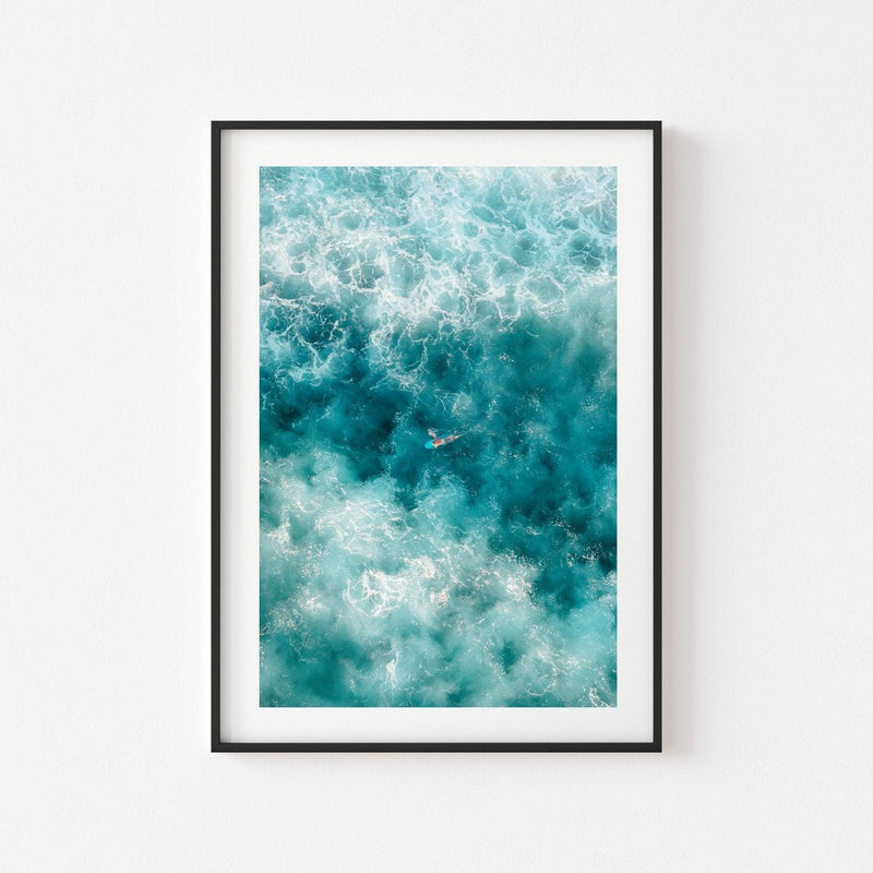 Stormy Swell Art Print-Print-Small-Black Frame-Through Our Lens