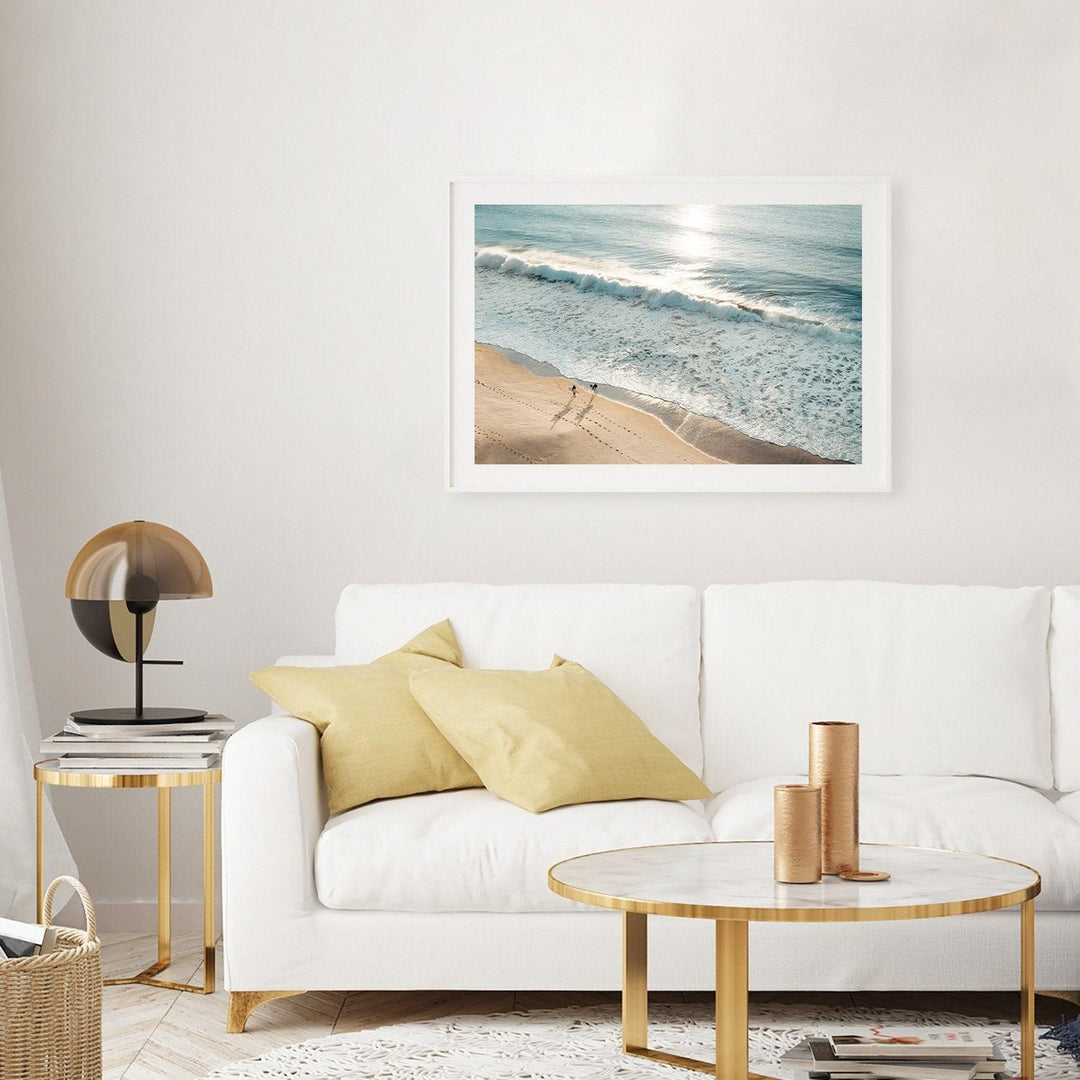 Morning Light Coastal Surf Wall Art Print– Through Our Lens