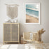 Morning Light Coastal Beach Print in a coastal interior - Through Our Lens