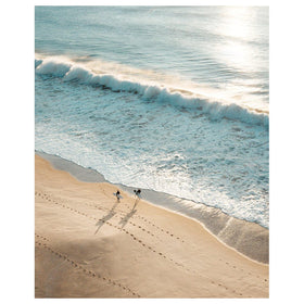 Morning Light Surfers Beach Print - Through Our Lens