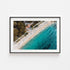 Nielsen Park Beach Black Wall Art Frame in Landscape