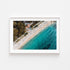 Nielsen Park Beach White Wall Art Frame in Landscape