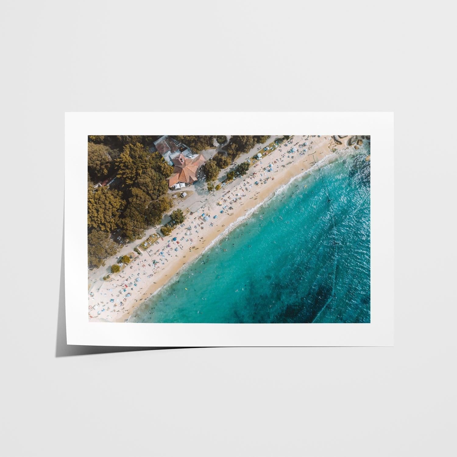 Unframed Sydney Beach Print of Nielsen Park