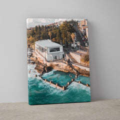 New Coogee Art Print-Print-Through Our Lens-Stretched Canvas-Small-Portrait-Through Our Lens