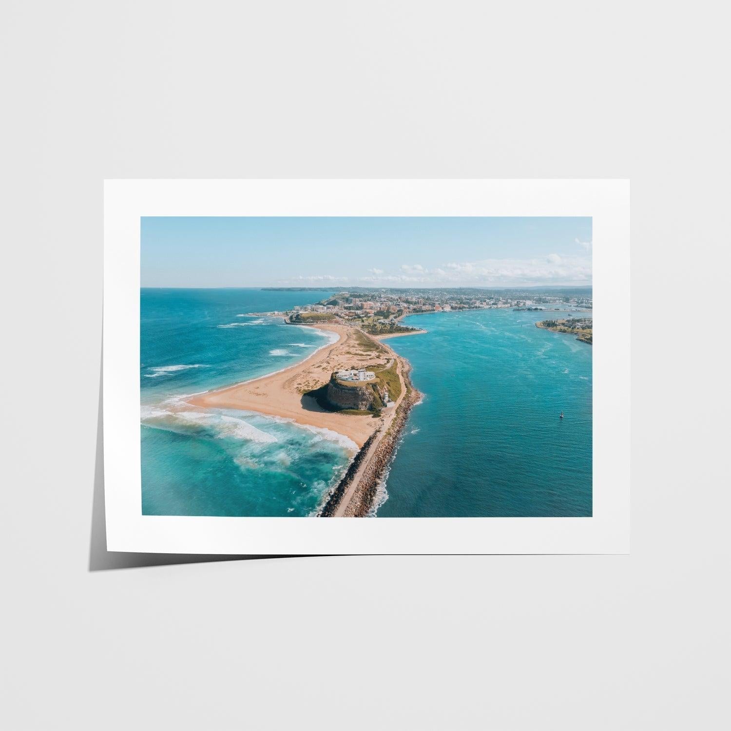 Newcastle Views Art Print-Print-Through Our Lens-Unframed-Small-Landscape-Through Our Lens