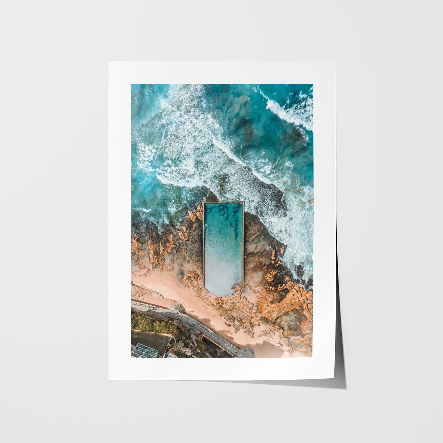 North Cronulla Rock Pool Art Print - Through Our Lens