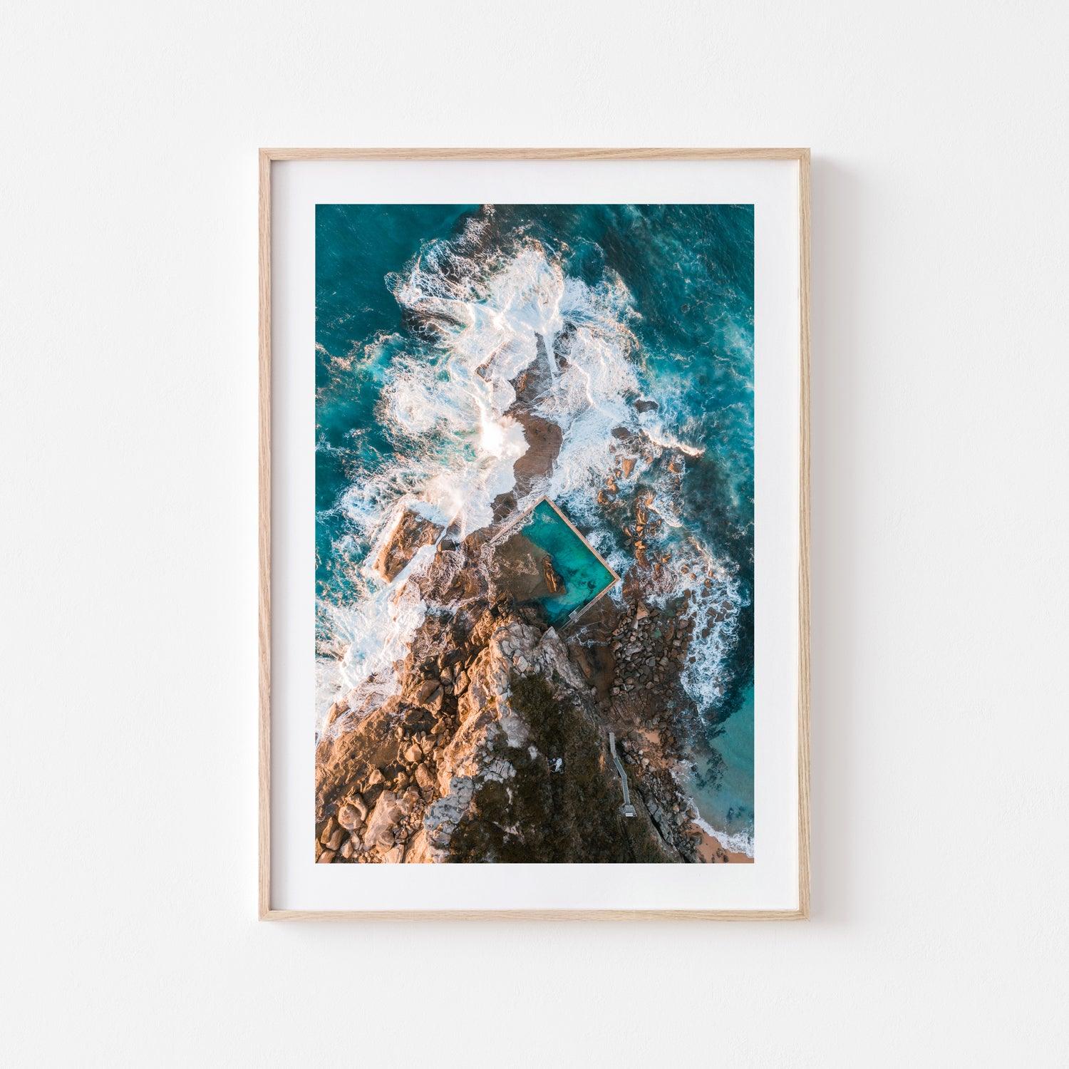 Northern Gem Art Print-Print-Through Our Lens-Oak Frame-Small-Through Our Lens