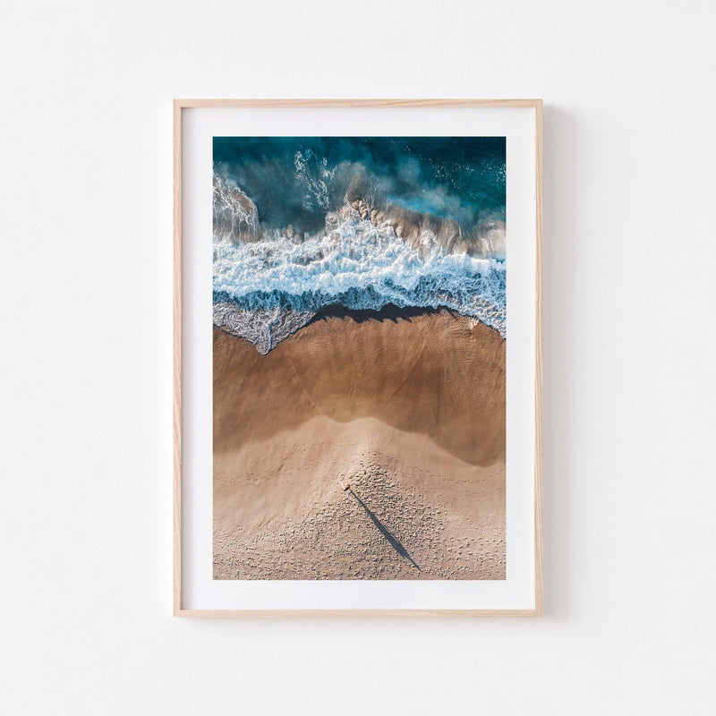 Northern Swells Art Print-Print-Through Our Lens-Oak Frame-Small-Through Our Lens