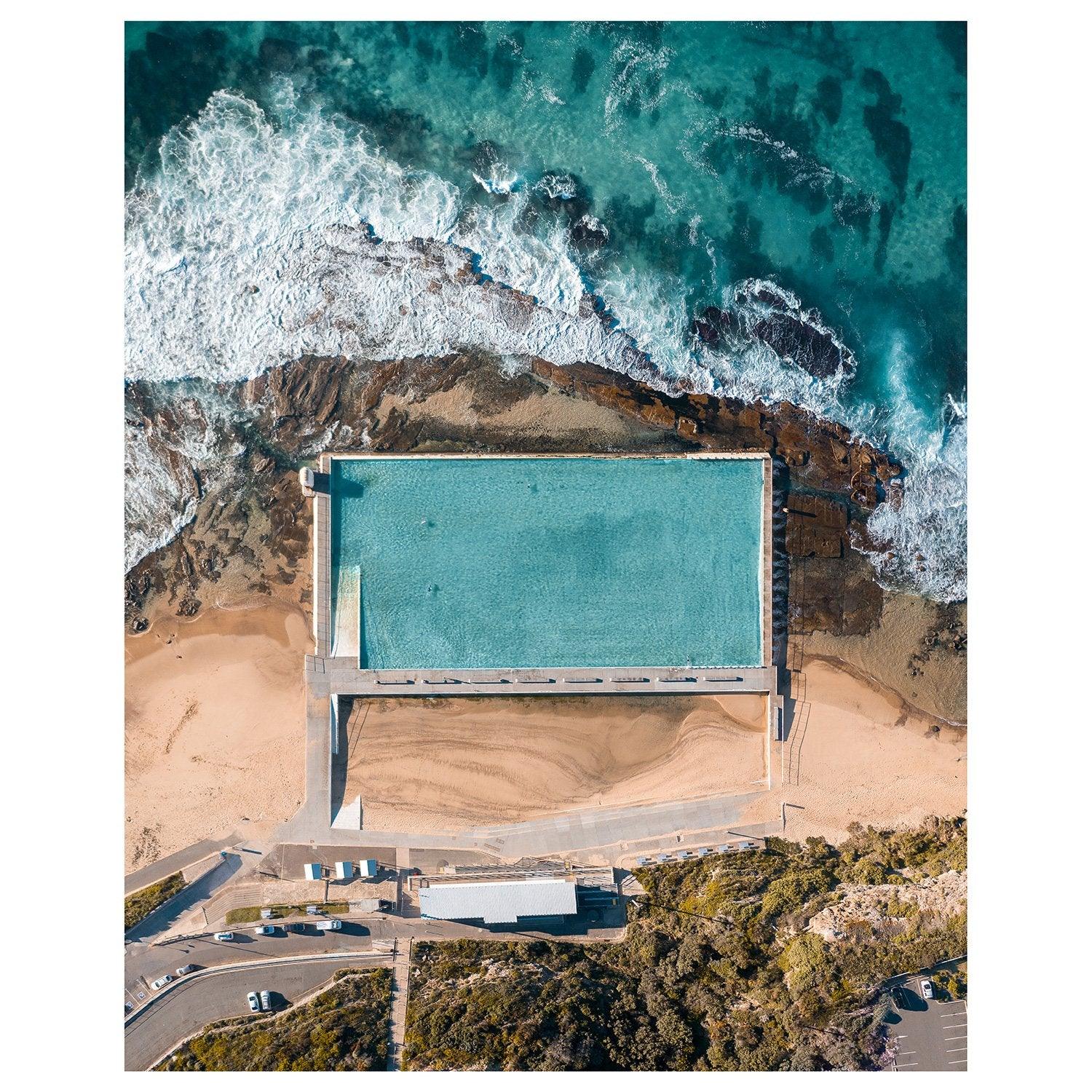 Merewether Baths Art Print-Print-Through Our Lens