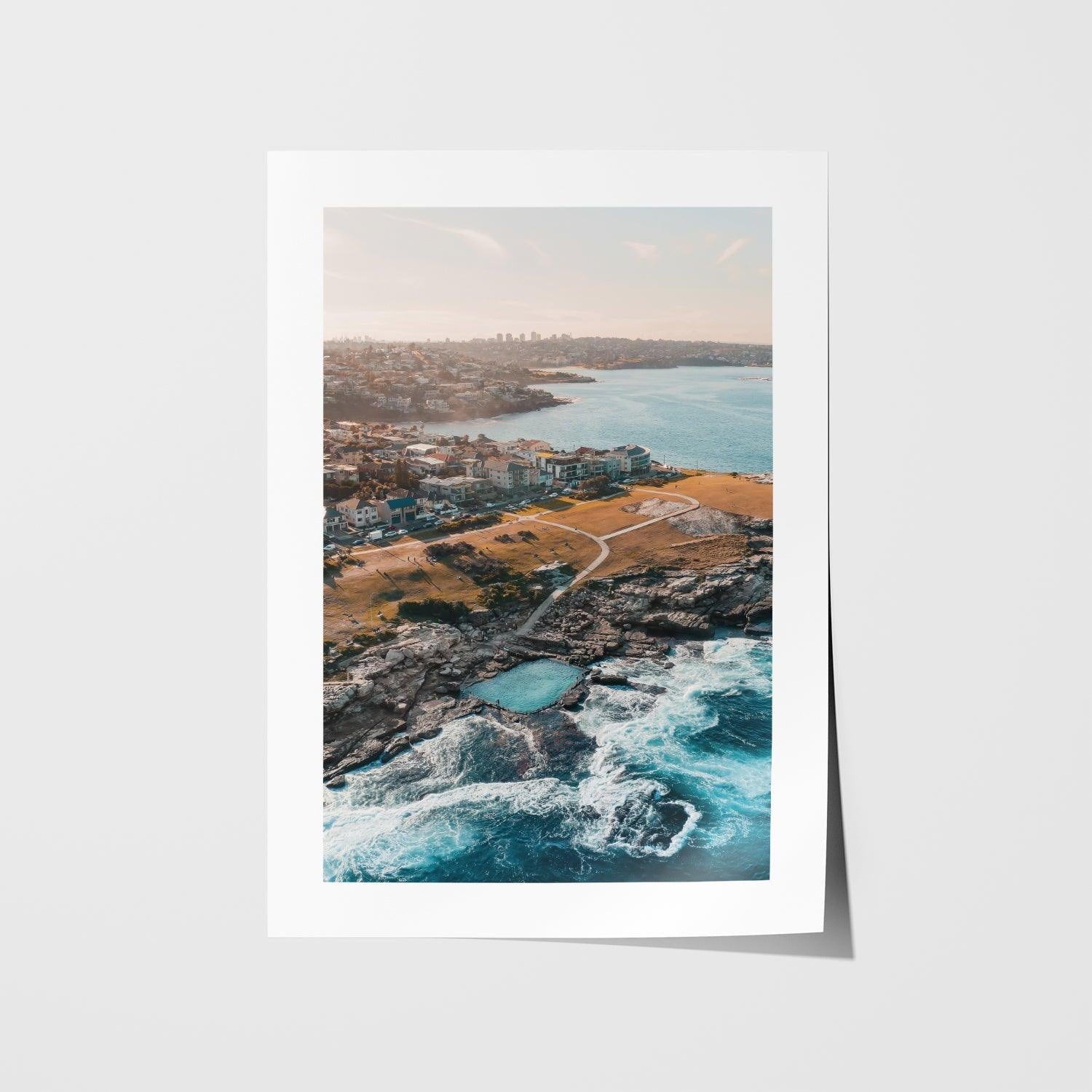 Overlooking Maroubra Art Print - Through Our Lens