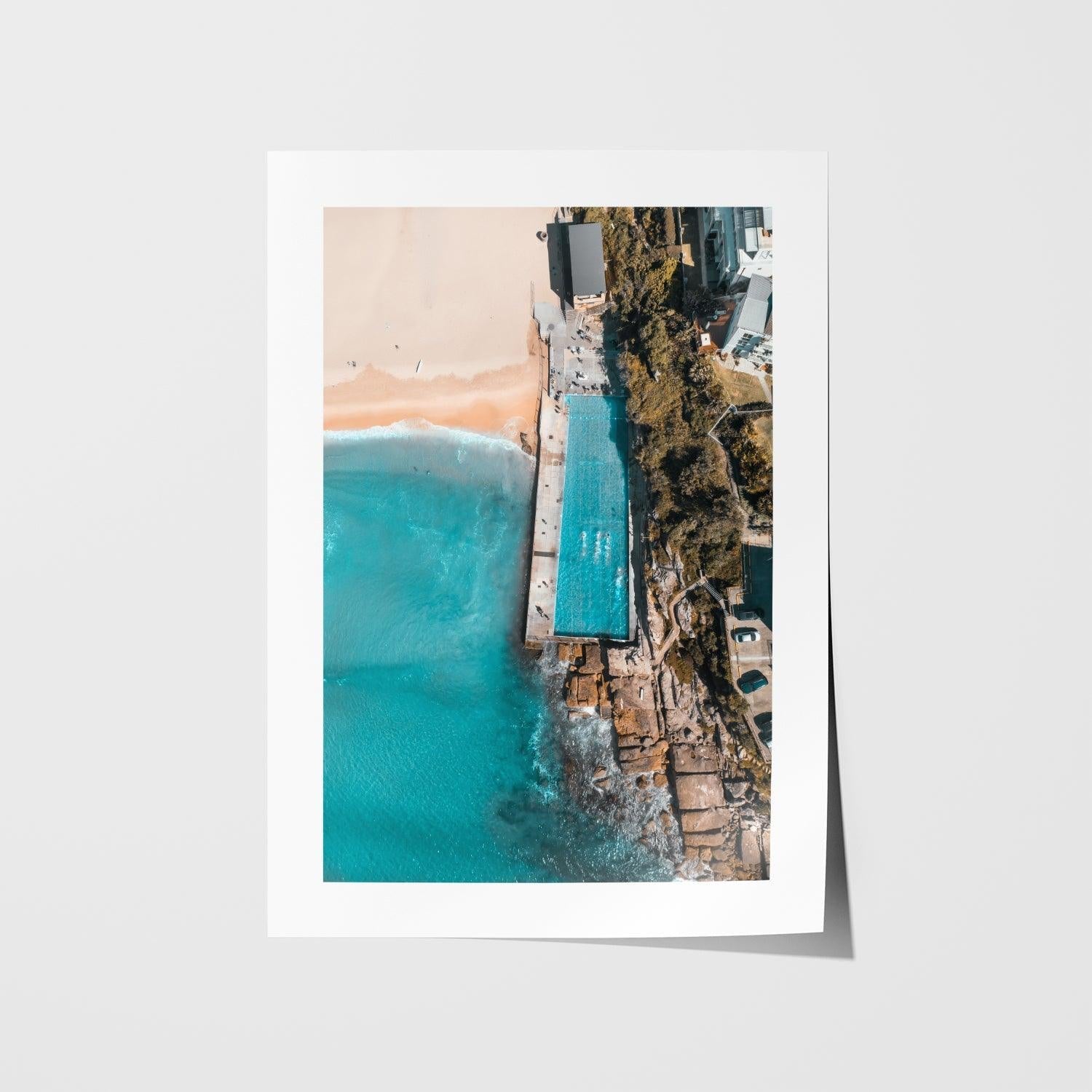 Queenscliff Rock Pool Art Print - Through Our Lens