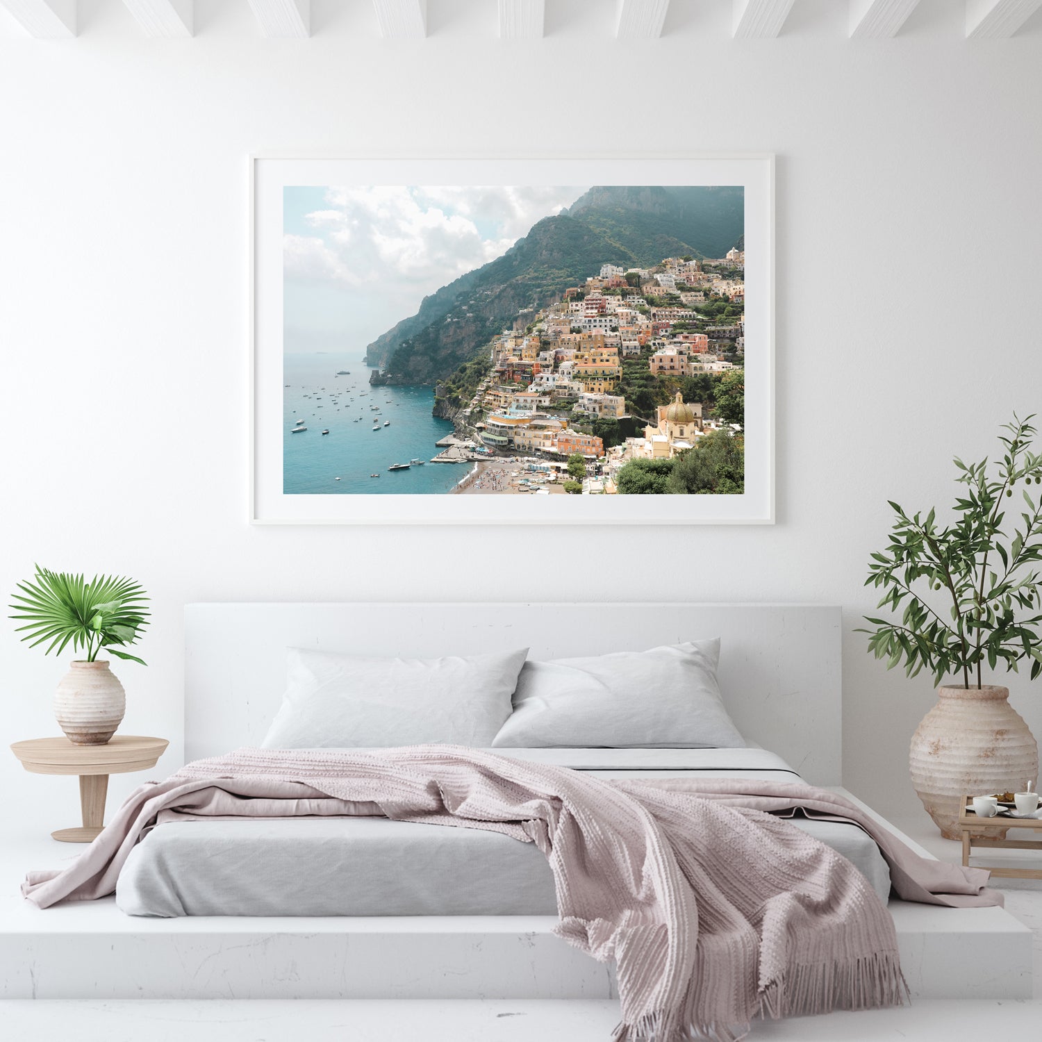 Scenic Positano Art Print