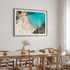 Shelly Haven seascape in black frame - coastal beach photography wall art