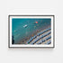 Sorrento Paradiso Italian coastal seascape in black frame - Mediterranean wall art