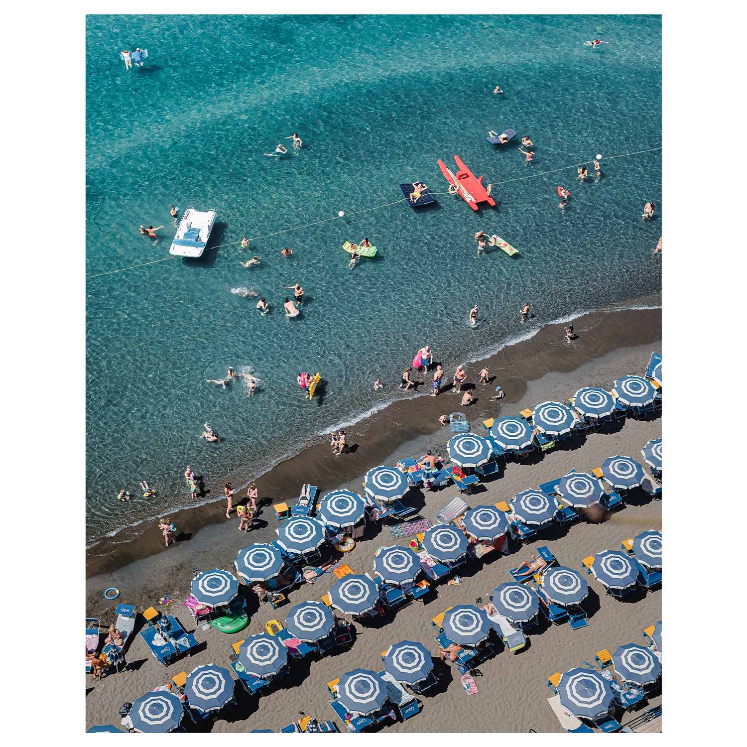 Sorrento Paradiso Italian coastal landscape - Mediterranean seascape art print unframed