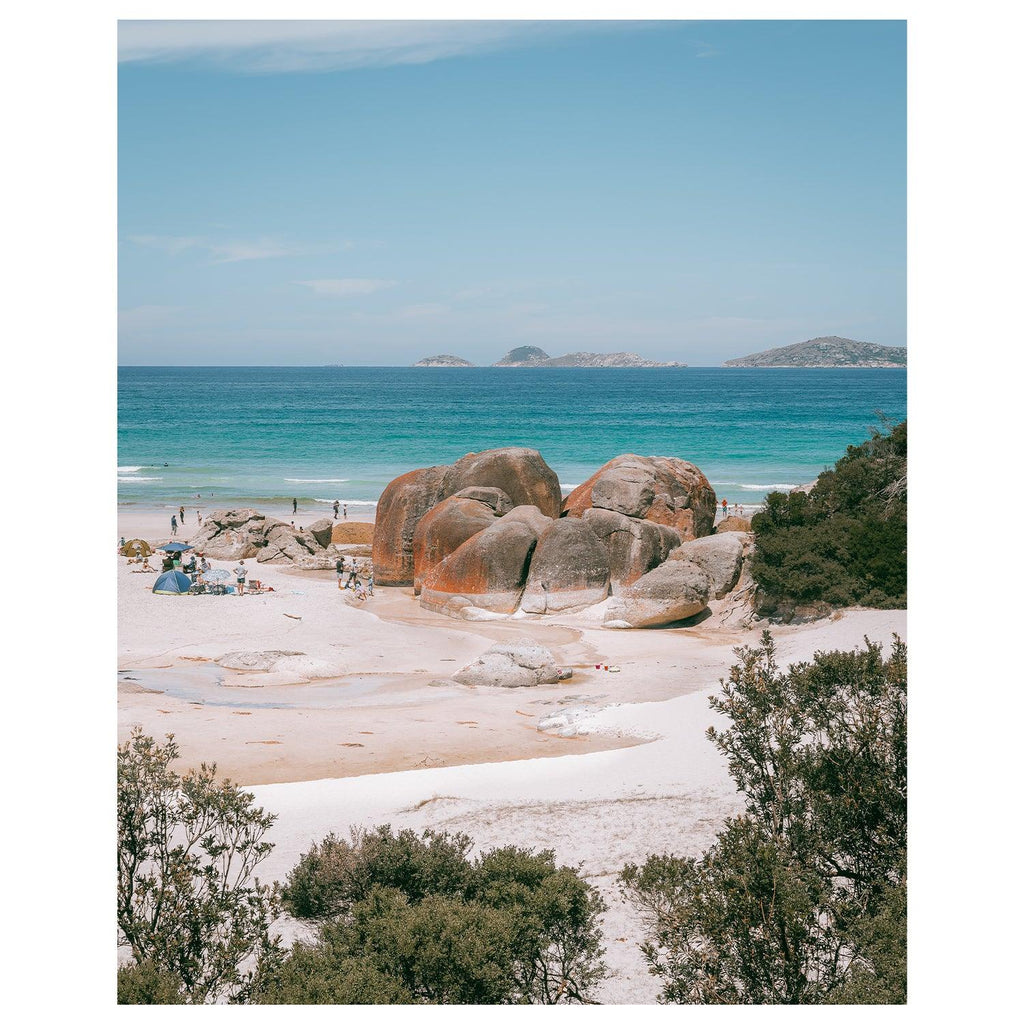 Squeaky Beach - Wilsons Promontory Coastal Beach Art Print– Through Our ...