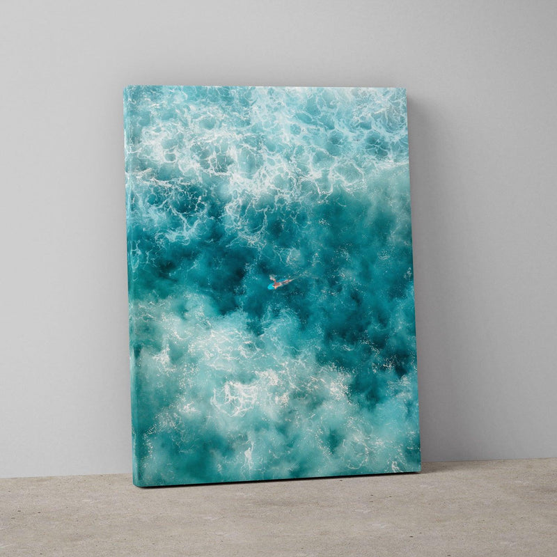 Stormy Swell Art Print-Print-Through Our Lens-Stretched Canvas-Small-Through Our Lens