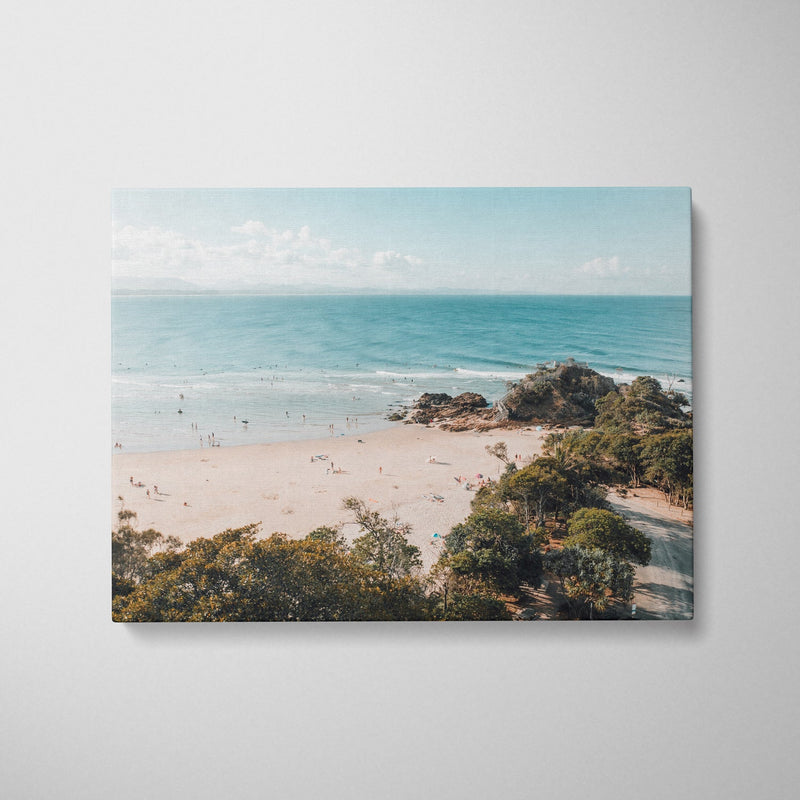 Summer Hideaway Art Print-Print-Through Our Lens-Stretched Canvas-Small-Landscape-Through Our Lens