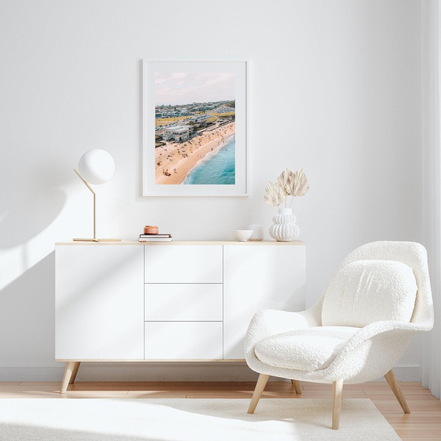 Summer On Bar Beach Art Print - Through Our Lens