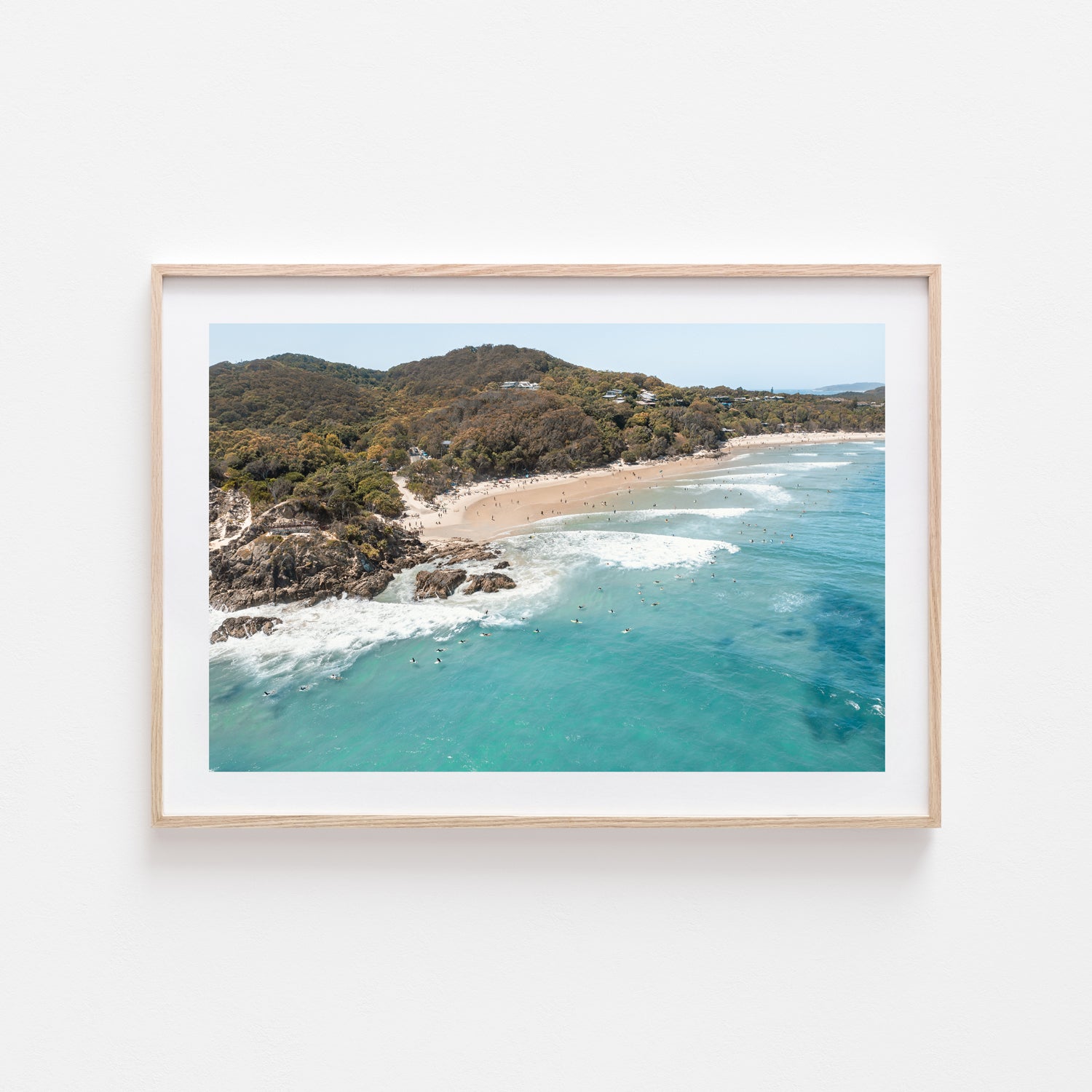 Summer Pass Art Print-Print-Through Our Lens-Oak Frame-Small-Through Our Lens