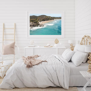 Summer Pass Art Print-Print-Through Our Lens-White Frame-Small-Through Our Lens