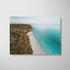 Hyams Beach sunrise seascape in white frame - Australian coastal wall art