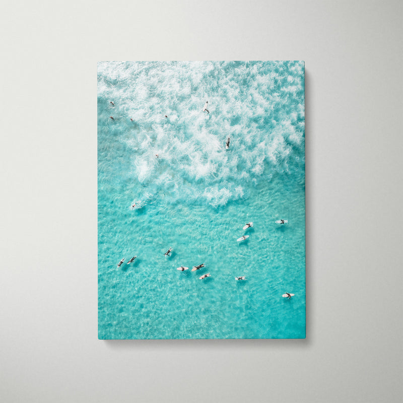 Surf Gradient Art Print