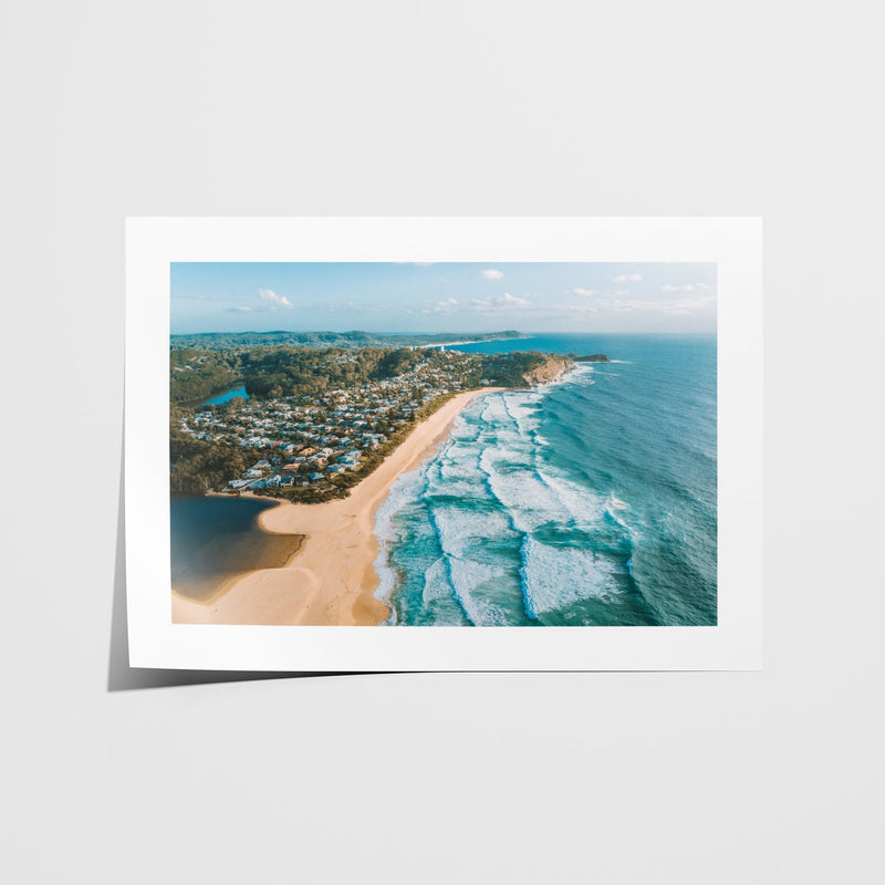 Swells at North Avoca Art Print-Print-Through Our Lens-Unframed-Small-Landscape-Through Our Lens