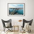 Over The Harbour Art Print-Print-Through Our Lens-Black Frame-Small-Landscape-Through Our Lens