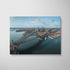 Sydney Skyline Art Print-Print-Through Our Lens-Stretched Canvas-Small-Through Our Lens