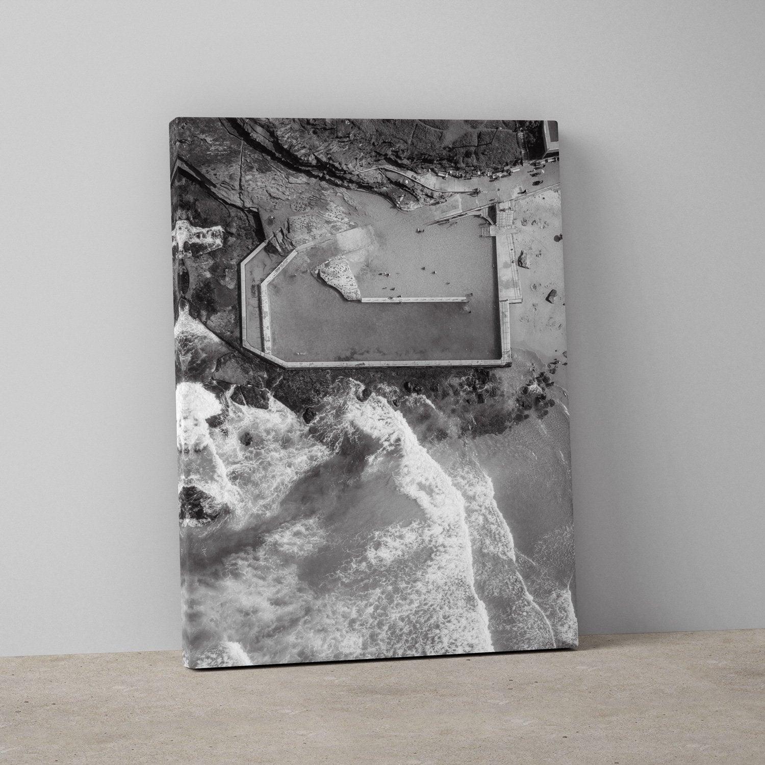 Muted Curly Wall Art Print-Print-Small-Stretched Canvas-Through Our Lens