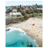 Tamarama Beach aerial view - coastal photography wall art for modern Australian homes