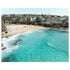 Tamarama Beach aerial seascape - coastal landscape photography wall art