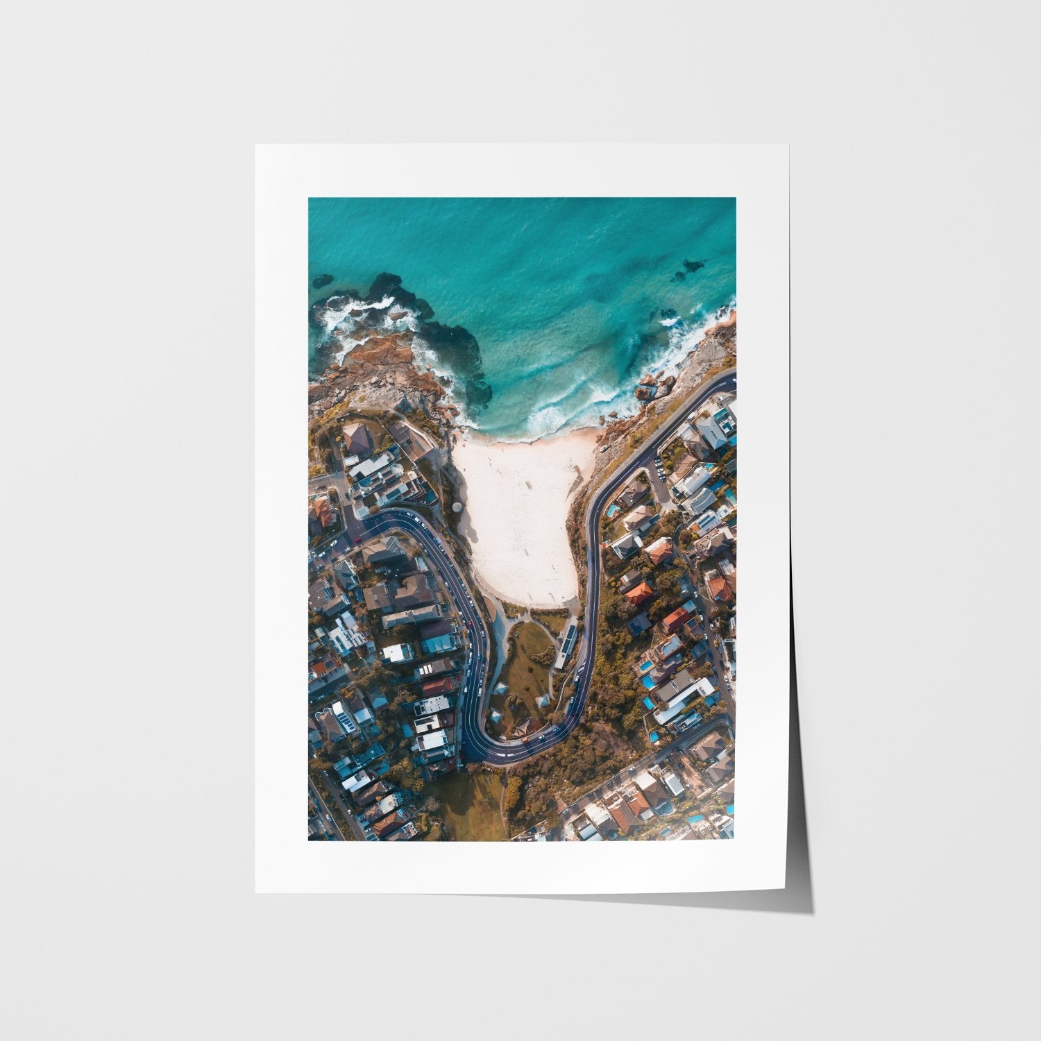 Tamarama Top Down Art Print - Through Our Lens