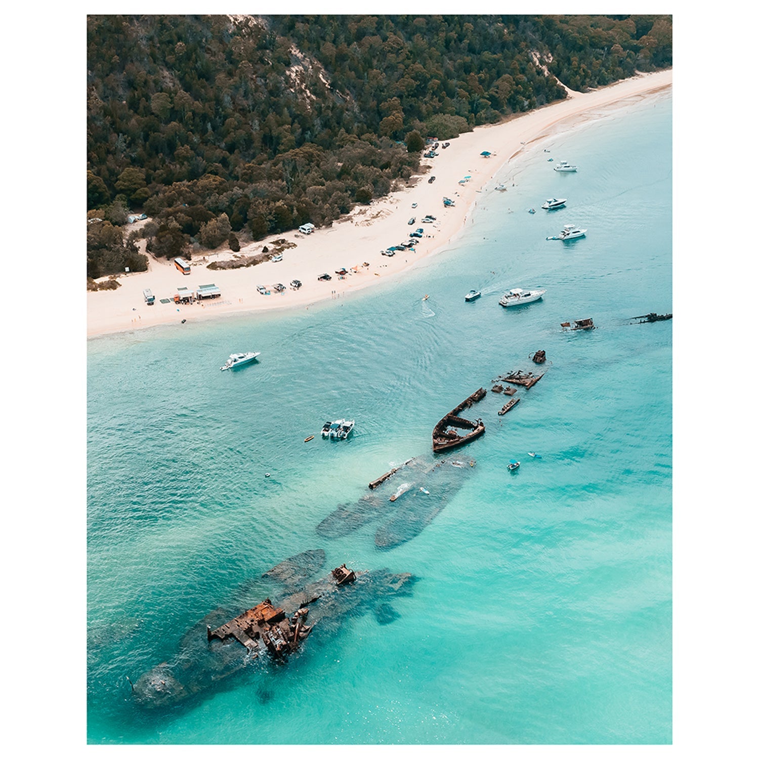 Tangalooma Views Art Print-Print-Through Our Lens-Through Our Lens