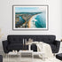 Terrigal Landscape Art Print-Print-Through Our Lens-Black Frame-Small-Through Our Lens