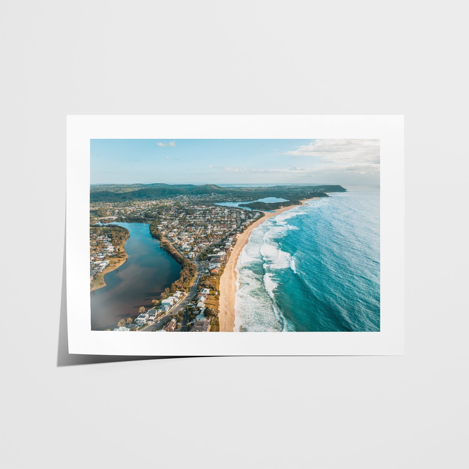 Terrigal Landscape Art Print-Print-Through Our Lens-Unframed-Small-Through Our Lens